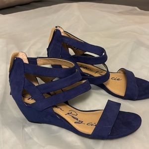 American Rag Cie Royal Blue Wedges size 10 women